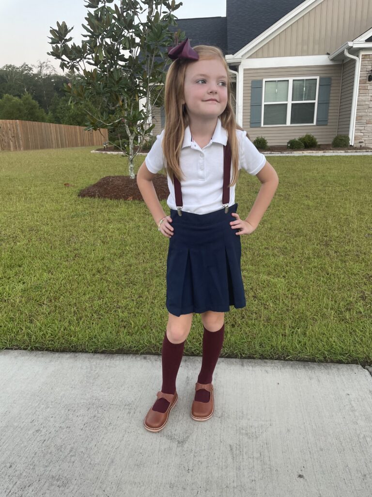 accessorizing school uniforms