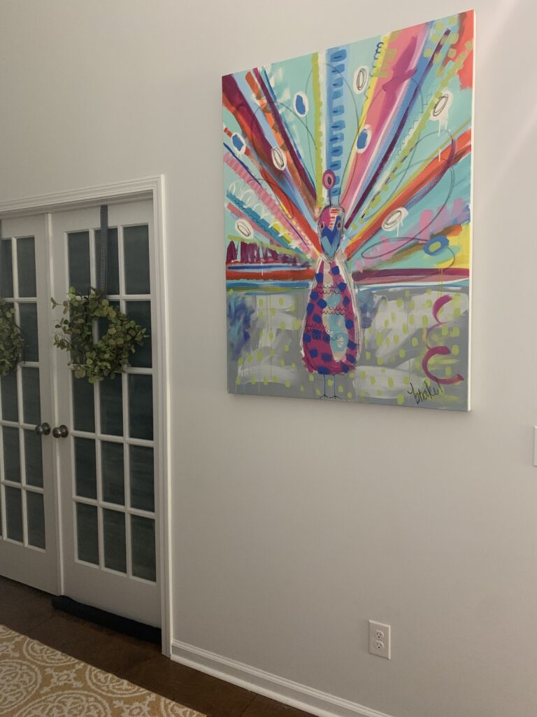 Being Mrs. Fowler, Making a House a Home, Boho Farmhouse Decor Ideas, Brooke Lancaster Art