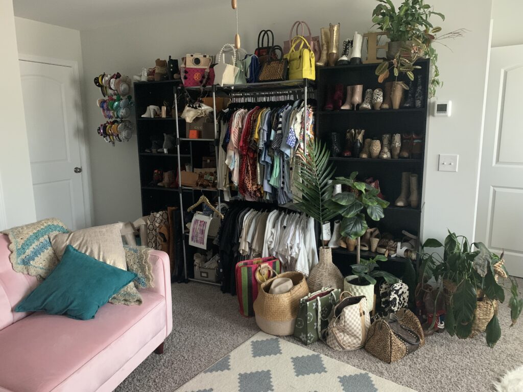 Being Mrs. Fowler, Making a House a Home, Boho Farmhouse Decor Ideas, Closet Room