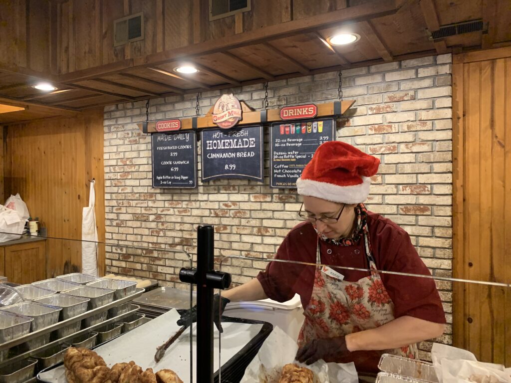 Anniversary Trip Dollywood Tennessee Grist Mill Cinnamon Bread